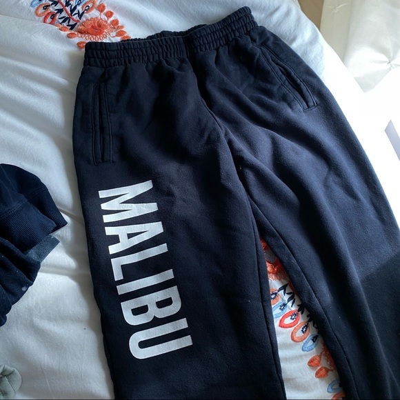 Brandy Melville Navy Malibu Sweatpants 